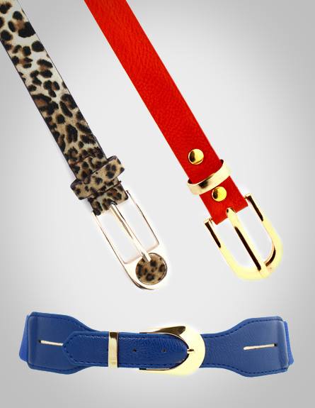 טרנג חגורות ב-StyleRiver, חגורות צבעוניות (צילום: תום מרשק ונימרוד קפלוטו, StyleRiver)